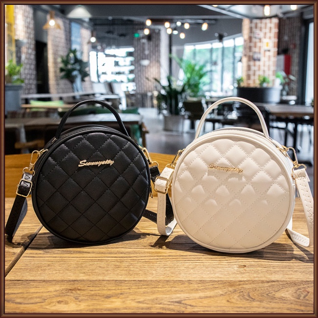 Túi Đeo Vai Mini Bằng Da Pu Nhân Tạo Với Tay Cầm Điều Chỉnh Và Khóa Kéo Chống Rỉ Sét Thời Trang Cho Nữ