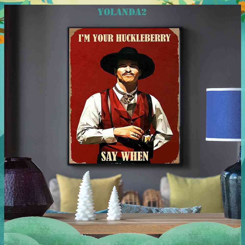 Tranh Đính Đá Kim Cương Toàn Bộ 5D DIY Hình Dork Holliday