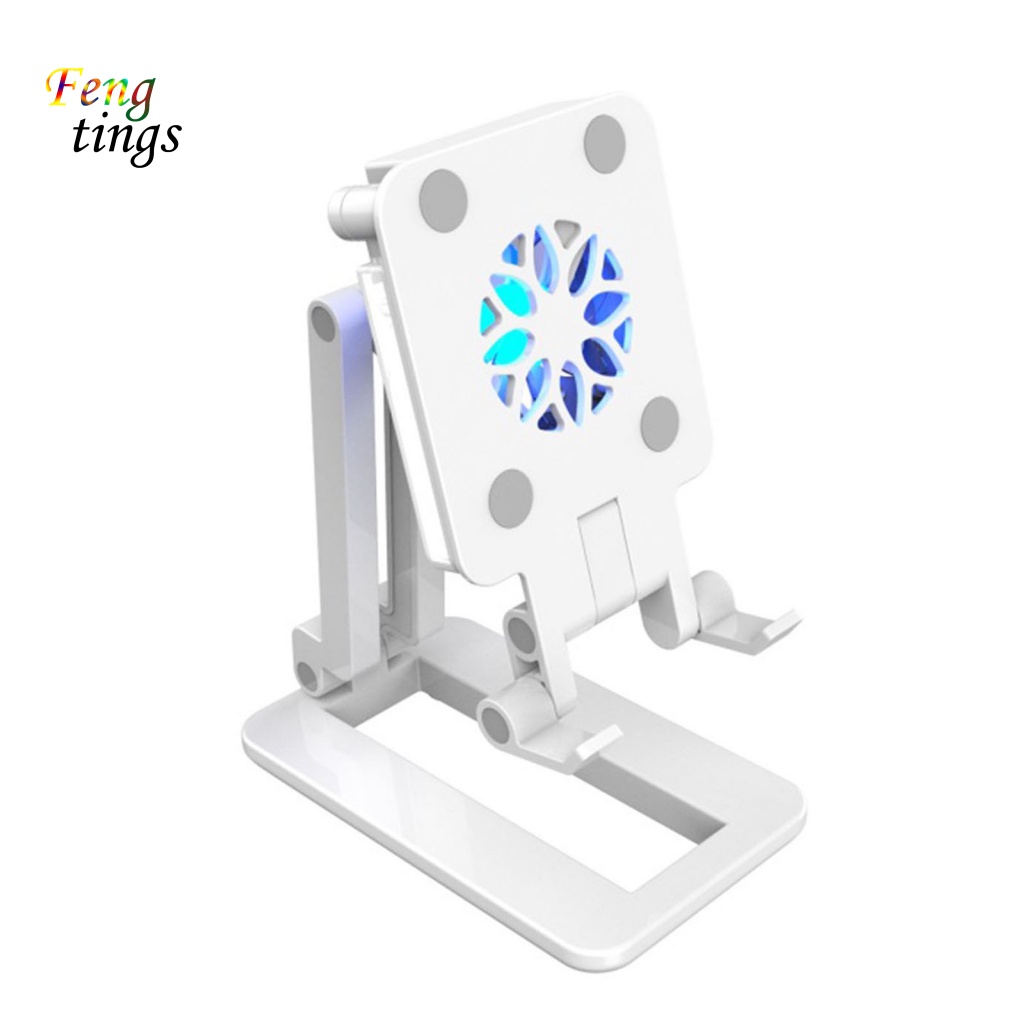 Quạt Làm Mát Kiêm Giá Đỡ Điện Thoại / Máy Tính Bảng Đa Năng Có Thể Điều Chỉnh