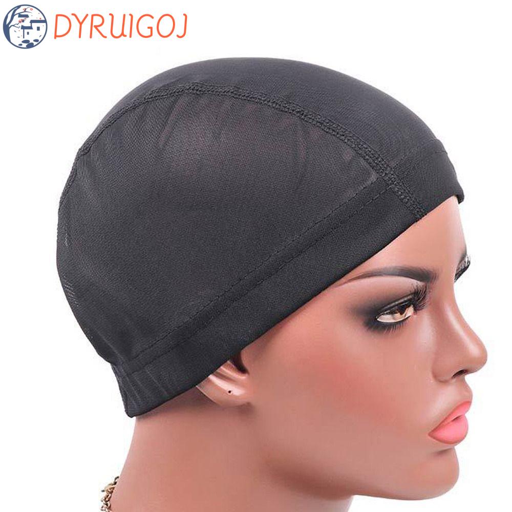 Mũ Lưới Đội Tóc Giả Mềm Mại Thoáng Khí Màu Be Đen Chất Lượng Cao DIY