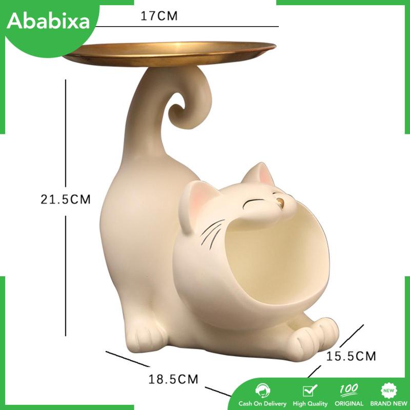 Khay Đựng Kẹo / Đồ Dùng Hình Mèo Kiểu Bắc Âu Độc Đáo Trang Trí Bàn Tiệc