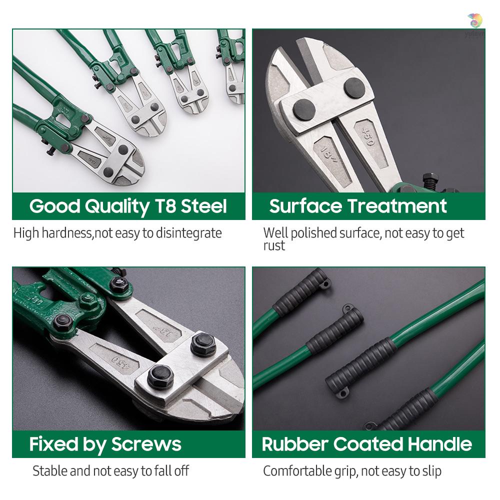 Kìm Cắt Dây Điện 12-inch Bằng Sắt Với Tay Cầm Cao Su Mềm Bằng Hợp Kim Nhôm