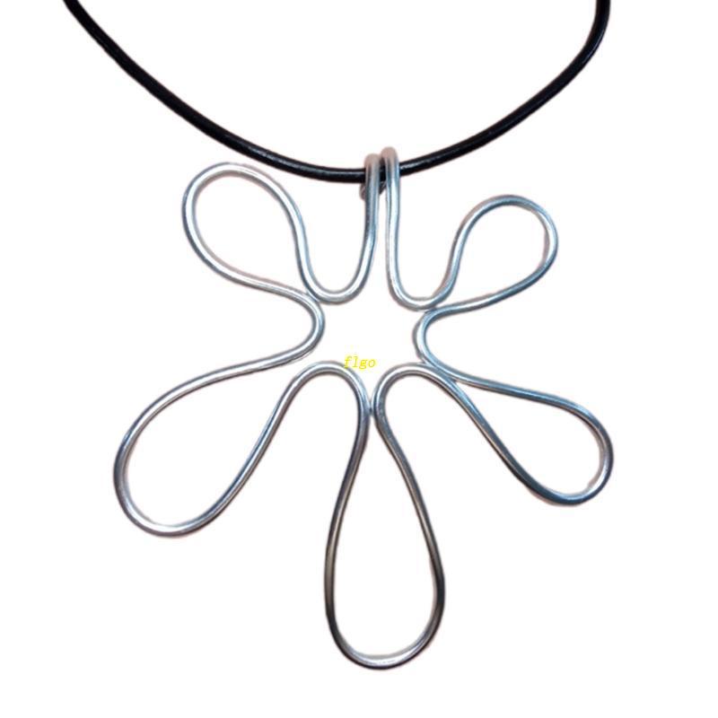 Vòng Cổ Kim Loại Mặt Trái Tim Phong Cách Bohemia