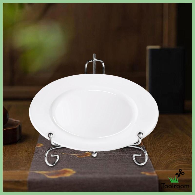 Giá Đỡ Trưng Bày Đĩa Bằng Sắt Tiện Dụng Cho Sách Nấu Ăn