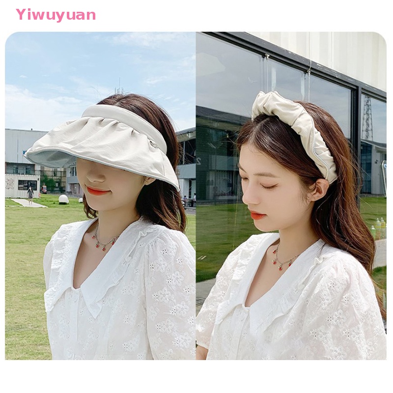 Mũ Chống Nắng Vành Rộng Chống Tia UV Có Thể Gập Lại Thời Trang Đi Biển Mùa Hè Mới Cho Nữ