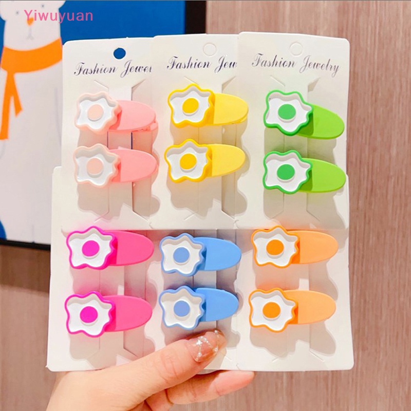 2 Kẹp Tóc Hình Động Vật Dễ Thương Cho Bé Gái