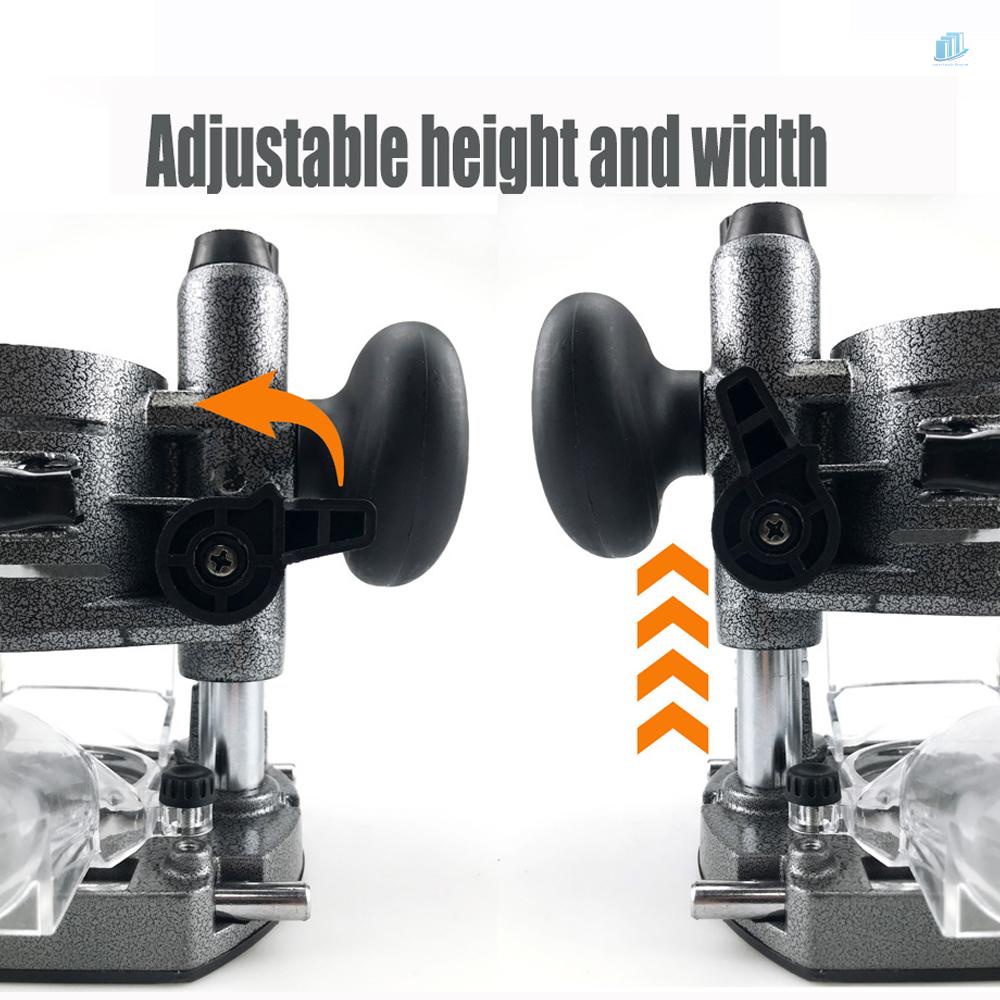 Giá Đỡ Định Tuyến Bằng Nhôm Nhỏ Gọn Cho Máy Phay Cắt Tỉa Rãnh Hở (s2mwvn) (s2mwvn