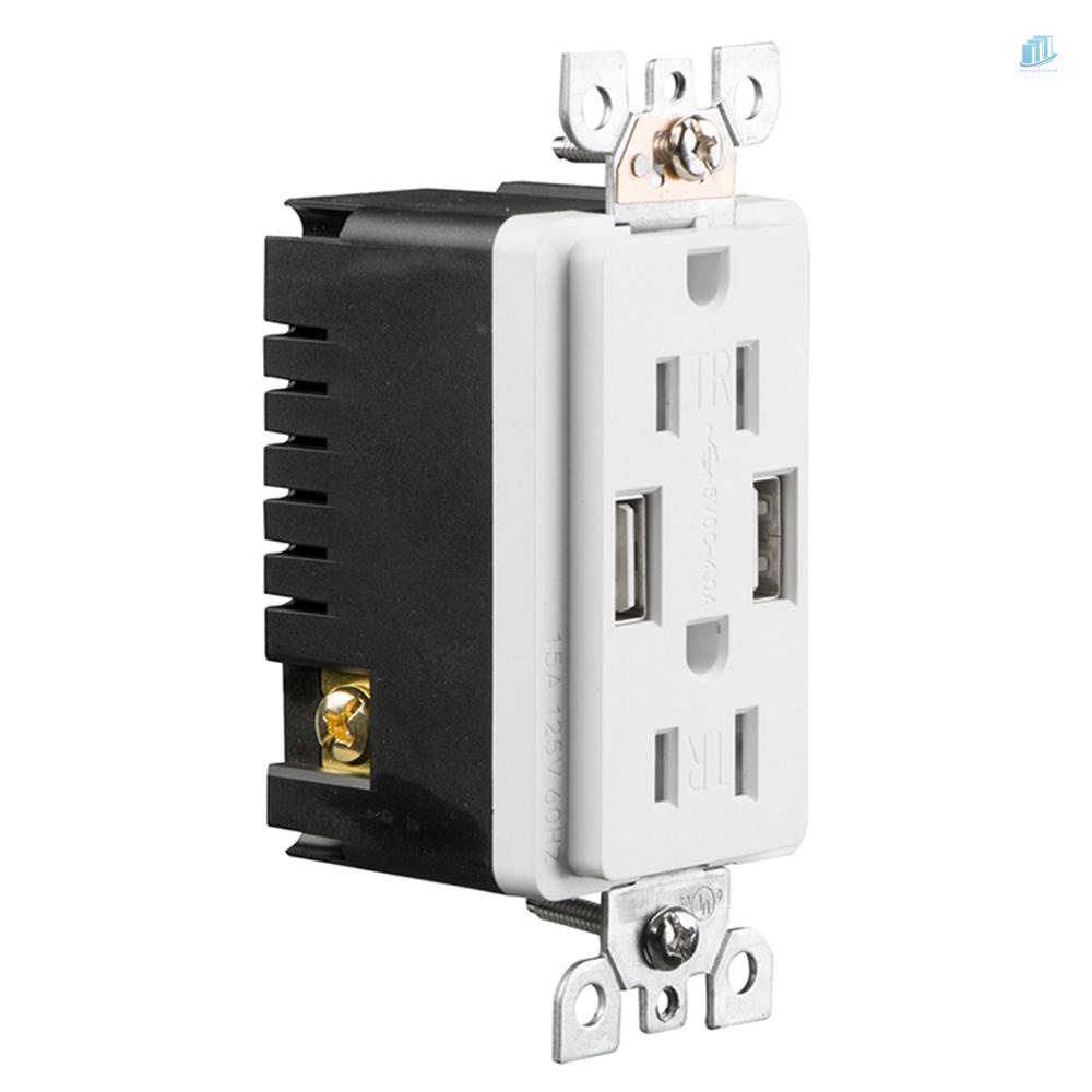 Ổ Cắm Sạc Hai Cổng USB (s2mwvn) TR-BAS15-2USB 15A