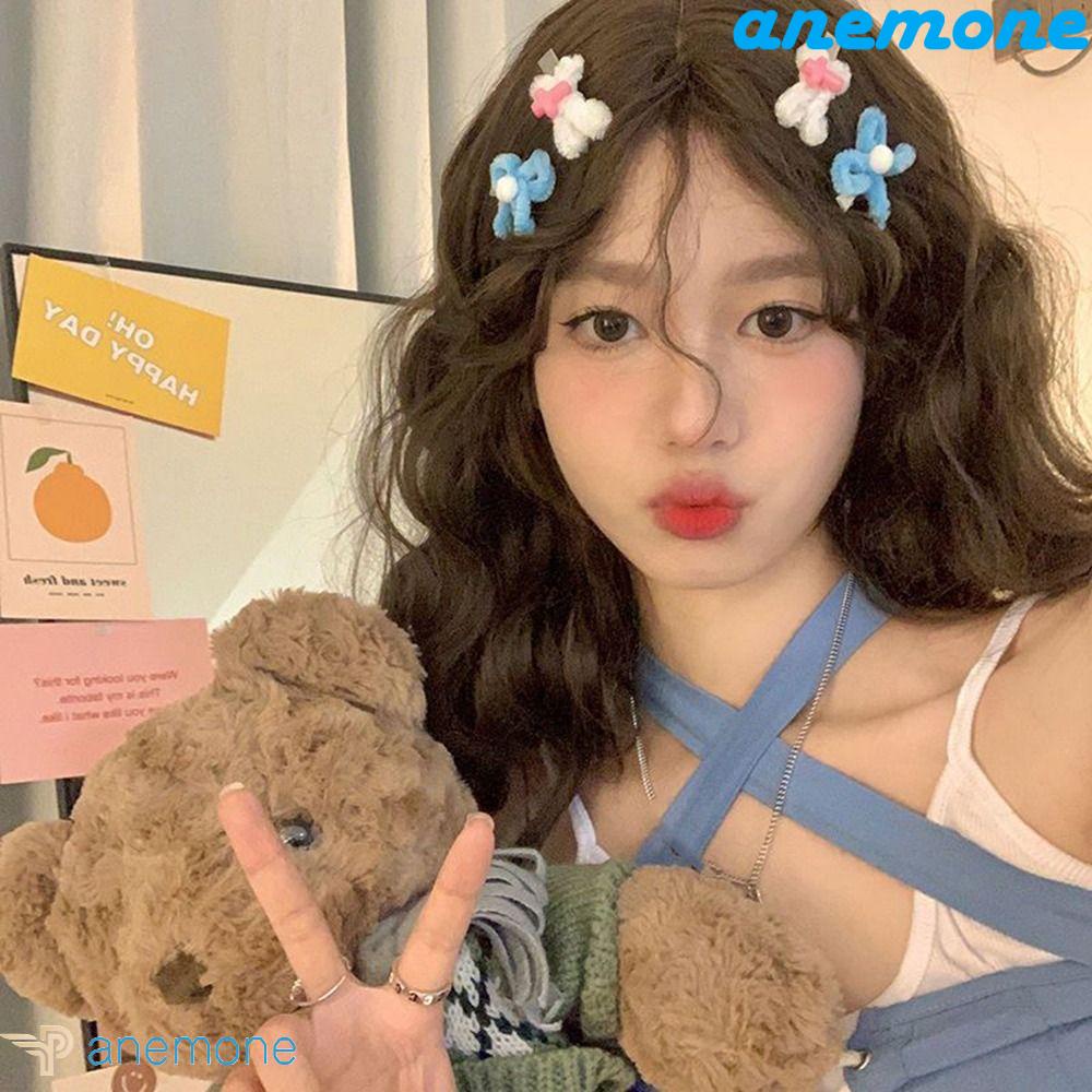 Kẹp Tóc Nơ y2k Phong Cách Retro Đơn Giản Dành Cho Nữ