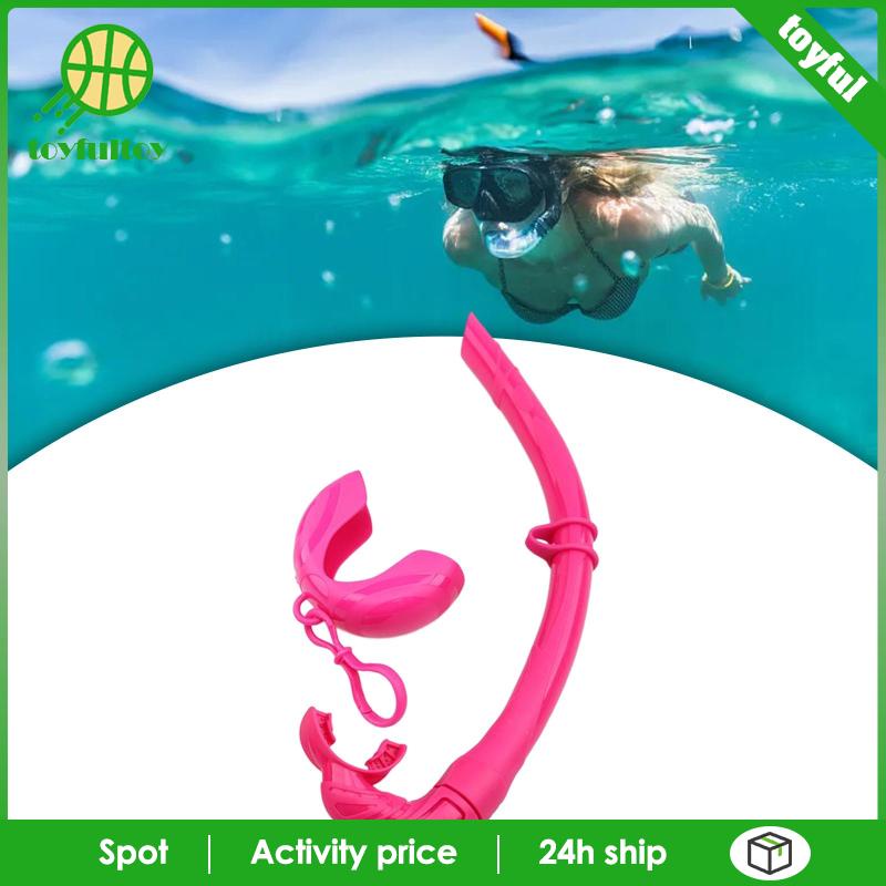 Ống Thở Lặn Hình Chữ J Linh Hoạt Có Thể Gập Lại Cho Người Lớn