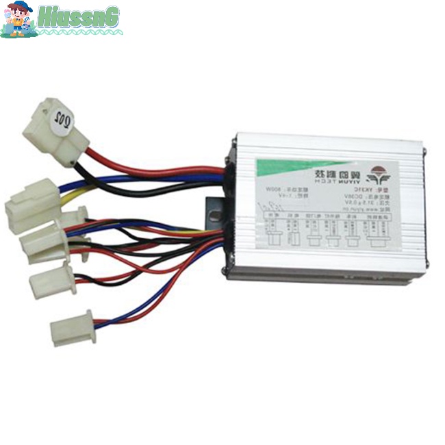 Bộ Điều Khiển Động Cơ Chổi Than 12V / 24V / 36V / 48V 500 / 800W DC Cho Xe Đạp Điện