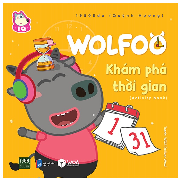 Sách Wolfoo Khám Phá Thời Gian