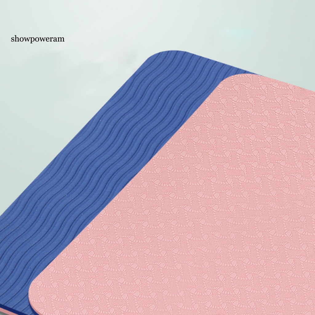 Set 2 Thảm Tập Yoga Bằng TPE Mềm Mại Bảo Vệ Khuỷu Tay Tại Nhà