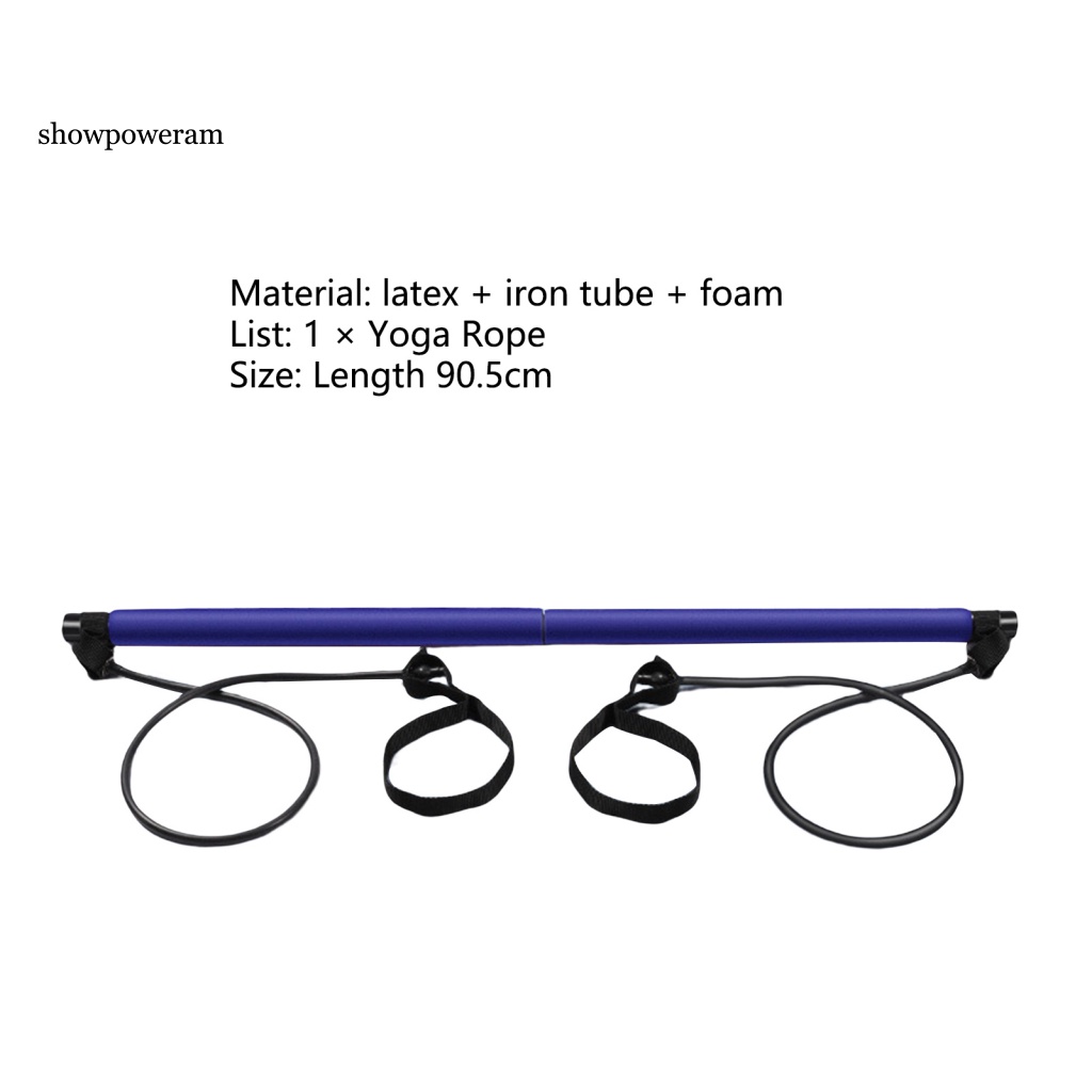 Dây Đai Co Giãn Trọng Lượng Nhẹ Hỗ Trợ Luyện Tập Yoga / Thể Hình Tại Nhà