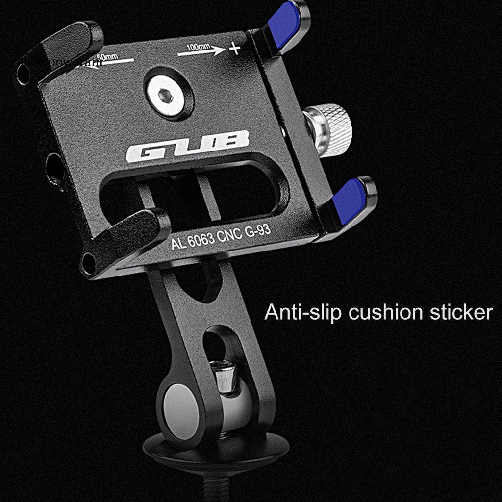 Giá Đỡ Điện Thoại Màu Đen Hấp Thụ Sốc Tiện Dụng Cho Xe Đạp