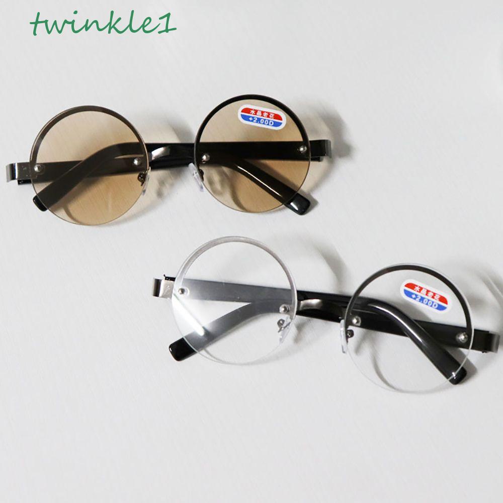 Kính Đọc Sách Gọng Tròn Chống Bức Xạ Chống Bức Xạ Bằng Nhựa Resin Cho Nam Và Nữ