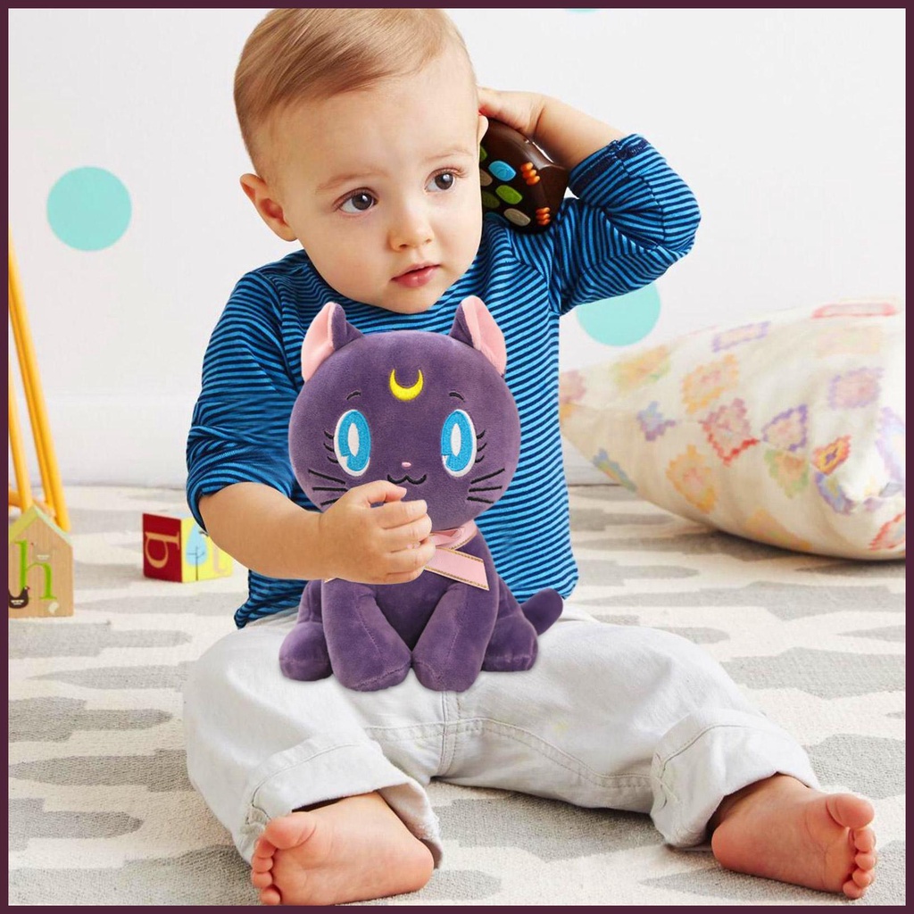 Đồ chơi nhồi bông Hình Mèo Hoạt Hình Dễ Thương