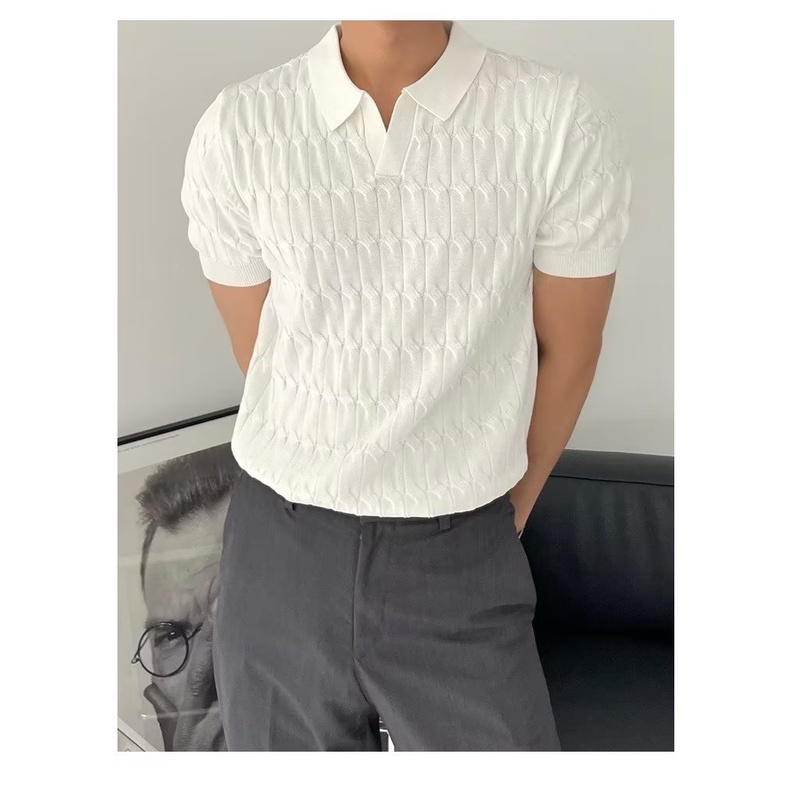 Áo Thun POLO Tay Ngắn Màu Sắc Thời Trang Cho Nam