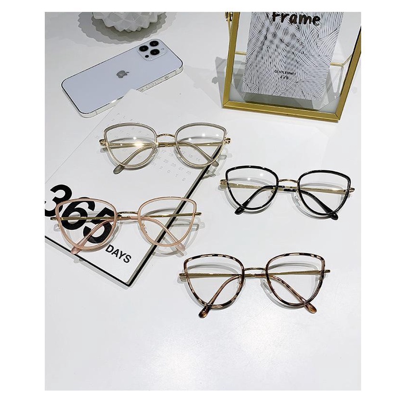 Kính Mát Mắt Mèo Thay Đổi Màu Mắt Mèo Thời Trang Âu Mỹ Chống Ánh Sáng Xanh Cho Nam Và Nữ