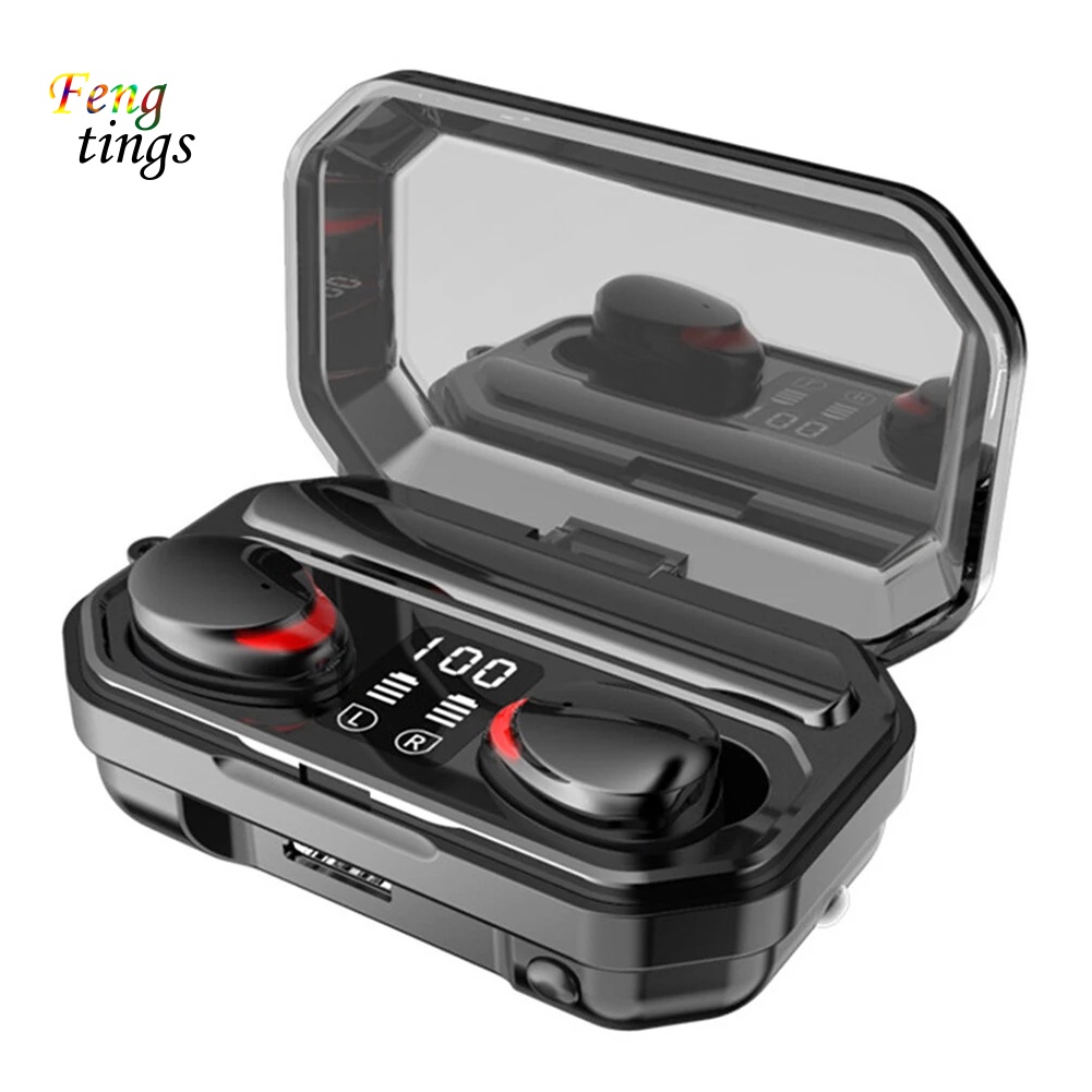 Tai Nghe Nhét Tai M15 Không Dây Kết Nối Bluetooth V5.1 Chống Thấm Nước Có Micro Tiện Dụng