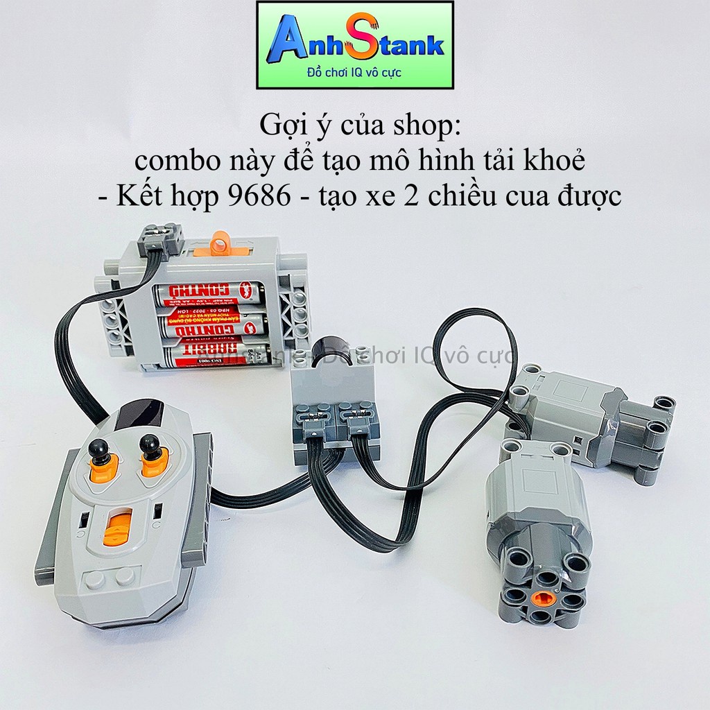 Motor Cỡ L 88003 Tương Thích 9686-Technic-Education