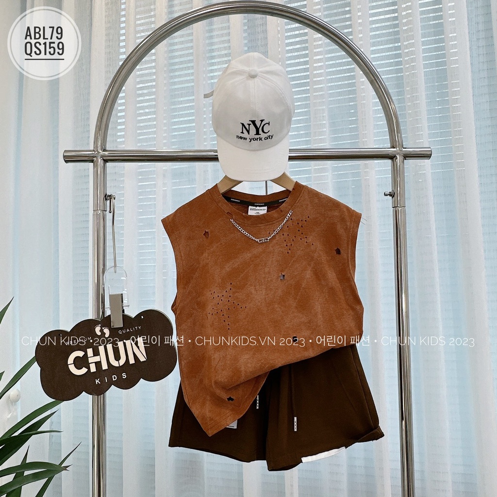 ABL79 - ÁO balo rách vườn sao băng cho Bé