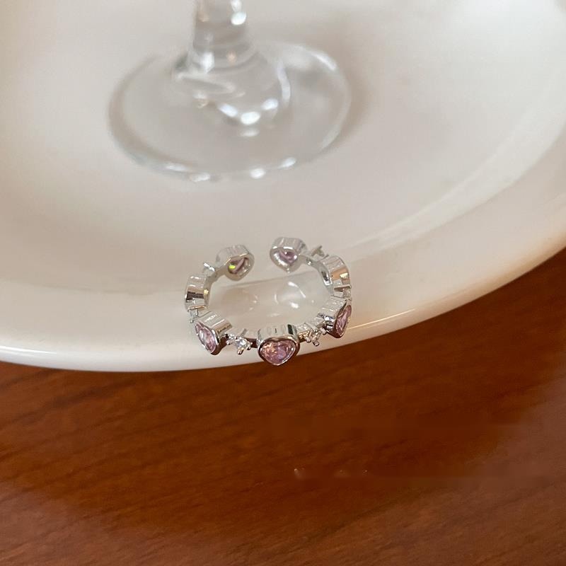 Nhẫn Hình Trái Tim Phong Cách Hàn Quốc Thời Trang Cho Nữ