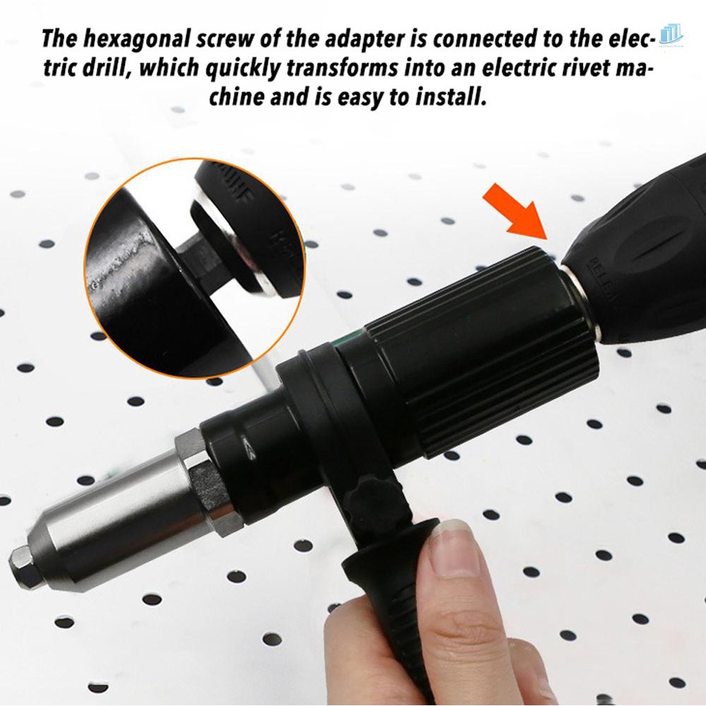 Bộ Chuyển Đổi Nút Kéo Đinh Tán Không Dây Cho Máy Khoan Điện smartwatchinone