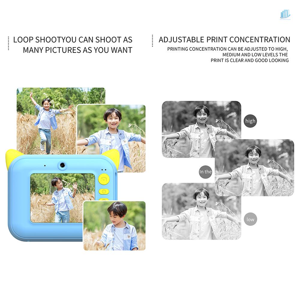 Máy Ảnh Kỹ Thuật Số 1080P Màn Hình LCD 12MP 2.4 Inch Tích Hợp Pin Làm Quà Giáng Sinh / Sinh Nhật / Lễ Hội Cho Bé