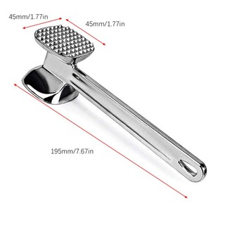 Meat Tenderizer Durable Ultra Sharp Needle Blade Steak Beef Pounder Hammer