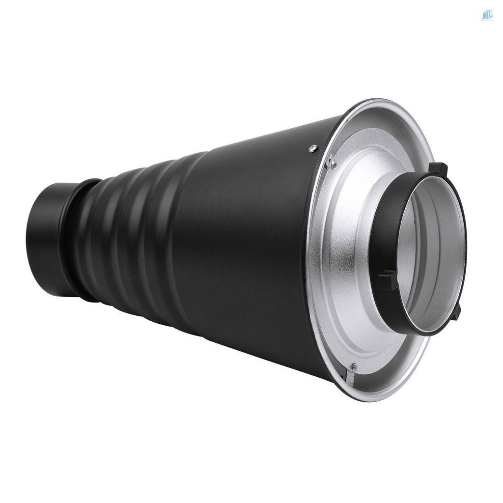 Smartwatchinone Bộ 5 Tấm Lọc Bằng Hợp Kim Nhôm Hình Nón Lớn Kèm Lưới Tổ Ong Cho Đèn flash Máy Ảnh Bowens