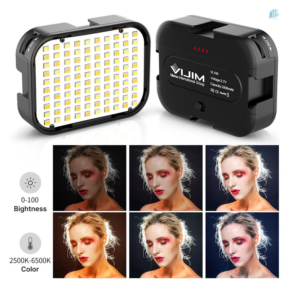 Đèn LED Mini smartwatchinone VL100C 6W CRI95 3200K-6500K Pin 2000mAh Có Thể Sạc Lại