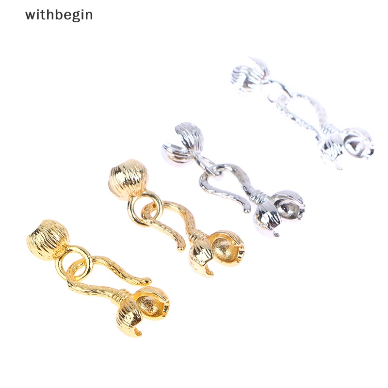 Bộ 5 Móc Nối Bằng Đồng Thau Màu Sắc Vàng Chuyên Dụng Cho Trang Sức