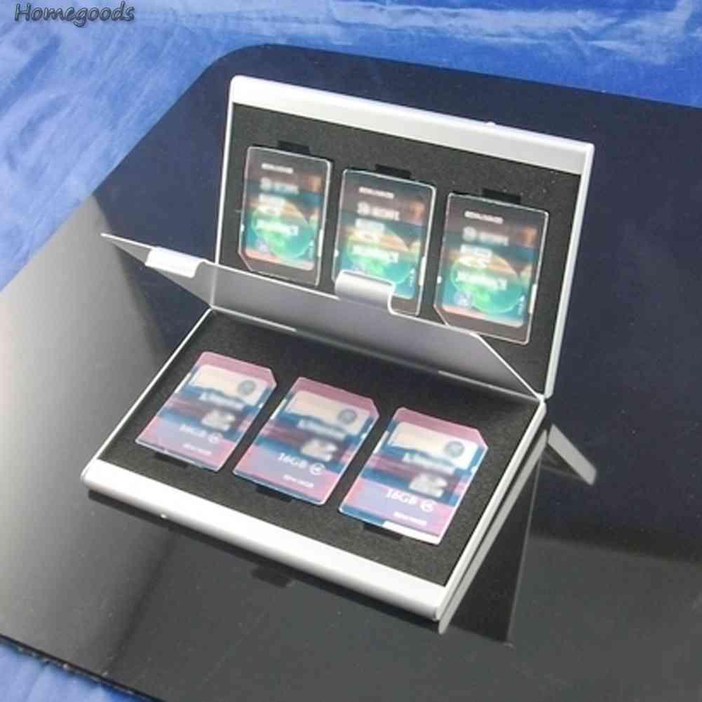 Hộp Nhôm Đựng Thẻ Nhớ SD / SDHC / MMC 2023-Vn Tiện Lợi