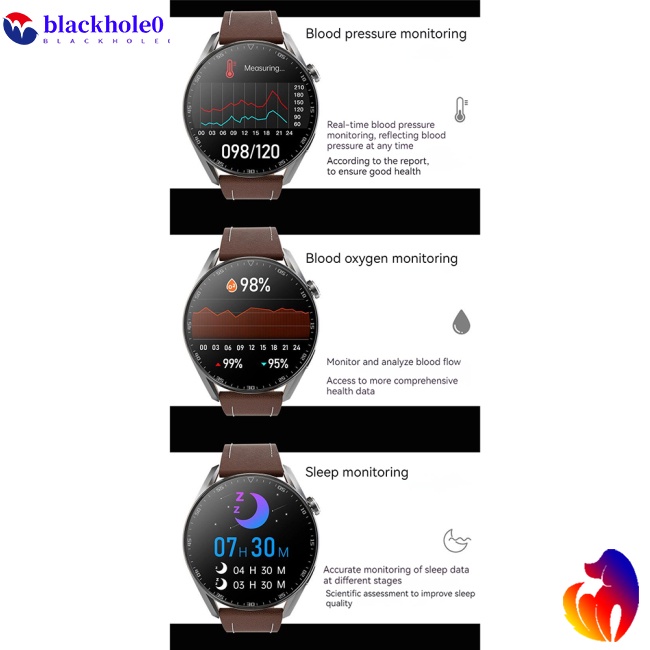 Đồng Hồ Thông Minh BH Zd3 Pro Màn Hình 1.5 Inch Kết Nối Bluetooth Hỗ Trợ Theo Dõi Sức Khỏe