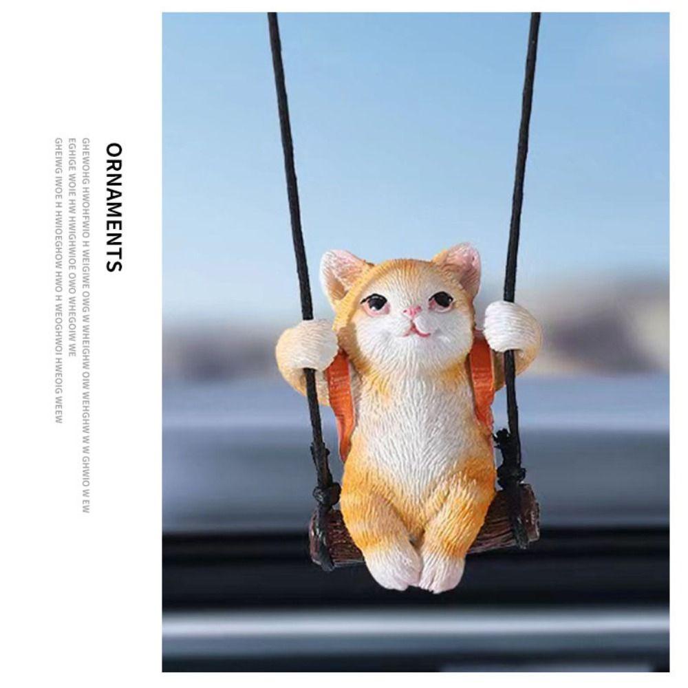 Dây Treo Trang Trí Xe Hơi Hình Mèo Con Xinh Xắn Kat1