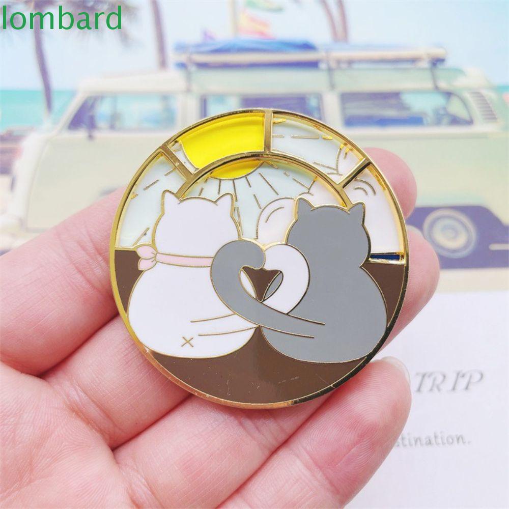 Ghim Cài Áo Hình Mèo Dễ Thương Sáng Tạo Thời Trang Hàn Quốc