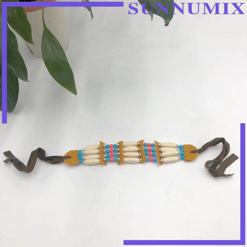 [Sunnimix] Vòng Cổ Hạt Gỗ Nhiều Màu Phong Cách Bộ Lạc Bohemian