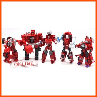 Máy Xúc Lửa cứu hỏa biến hình Robot-loại lớn
