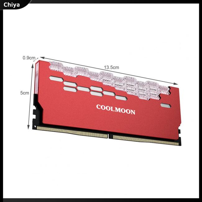 Mô Đun Tản Nhiệt Bộ Nhớ Coolmoon Ra-2 Ram 5v Argb Hiệu Quả Cao Cho Máy Tính