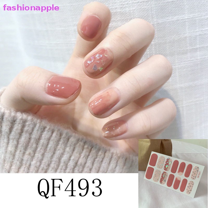 Miếng Dán Trang Trí Móng Tay Tự Dính Bao Phủ Toàn Diện