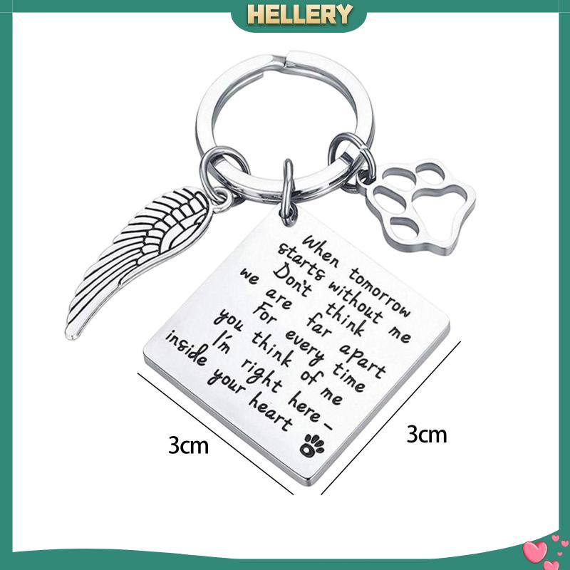 Móc Chìa Khóa Có Thể Khắc Hình Thú Cưng Chống Mất Dành Cho Thú Cưng