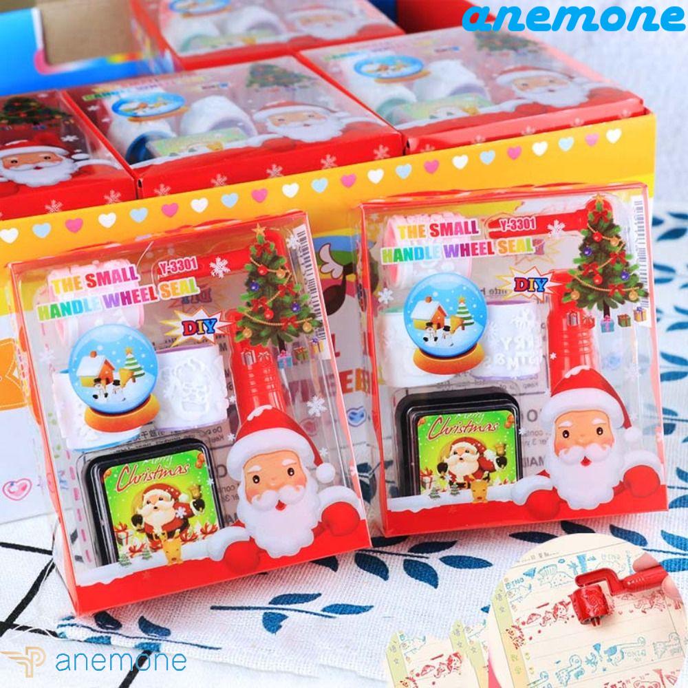 Bộ Dụng Cụ Con Dấu Trang Trí Phong Cách Giáng Sinh Dành Cho Trẻ Em