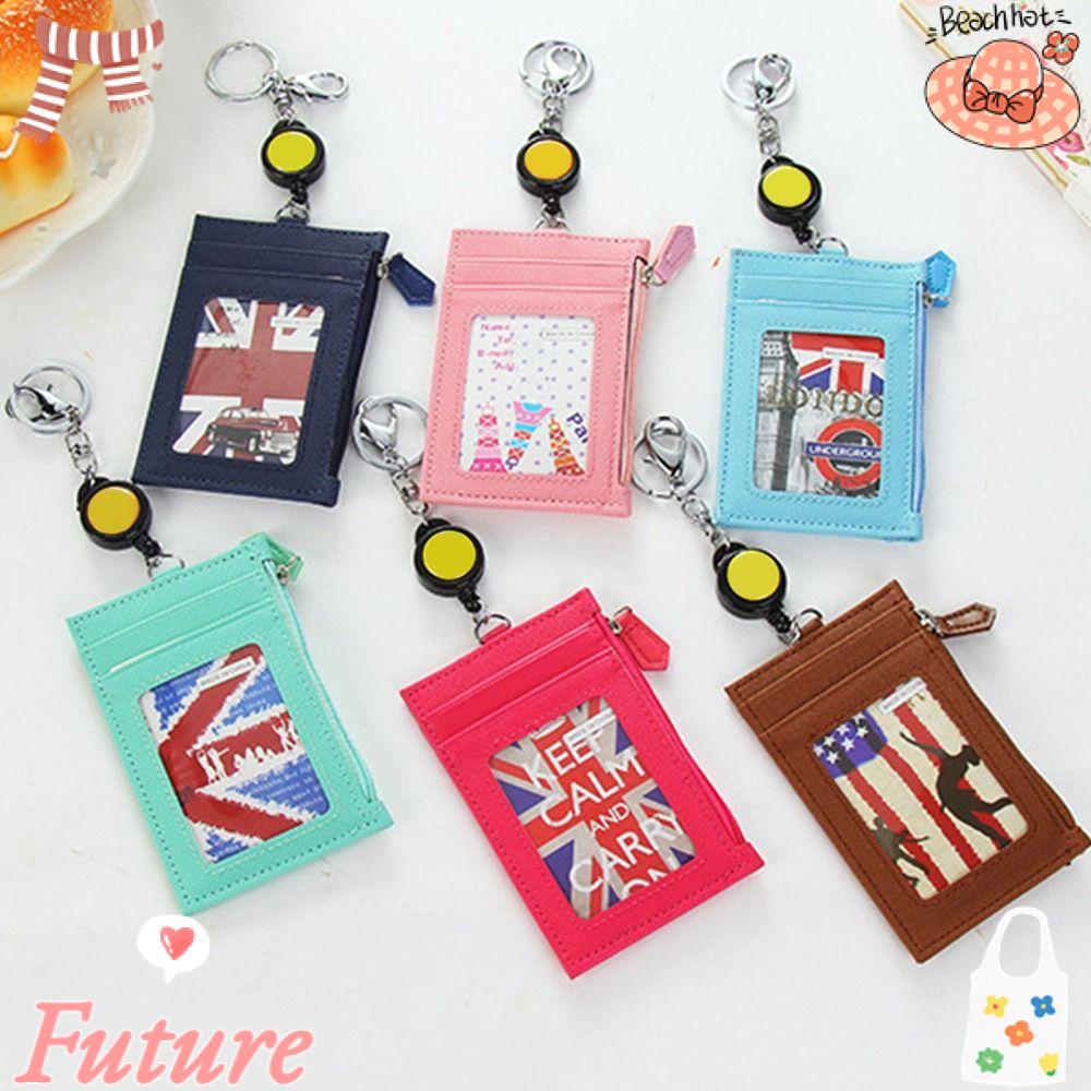 Ví Đựng Thẻ ID / Tiền Có Thể Thu Gọn Tiện Dụng Mang Theo Du Lịch