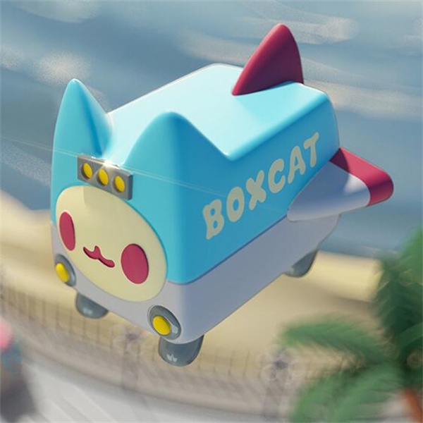 ★Đồ Chơi Hgtoys Hg Hgtoys Hg Hgtoys★ [] Mô Hình Búp Bê Hộp Giao Thông F.un BOXCAT Trang Trí