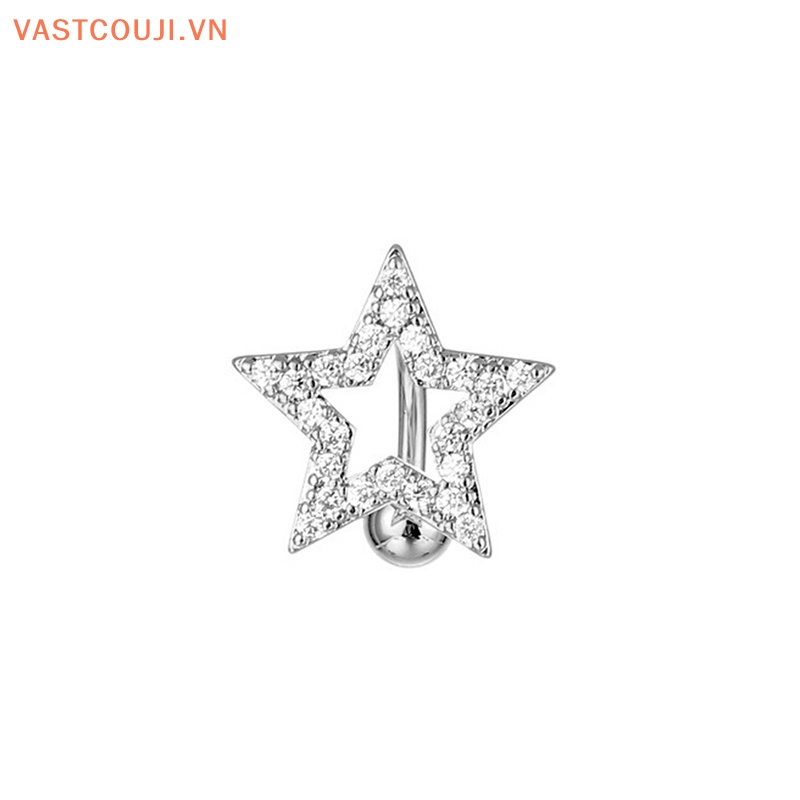 Khuyên Rốn Đính Đá Zircon Lấp Lánh Thời Trang Cho Nữ