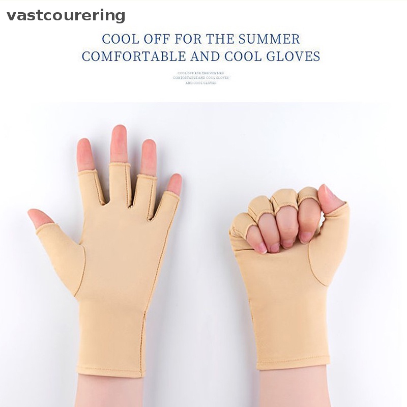 1 Đôi Găng Tay Mềm Chống Tia UV Không Ngón