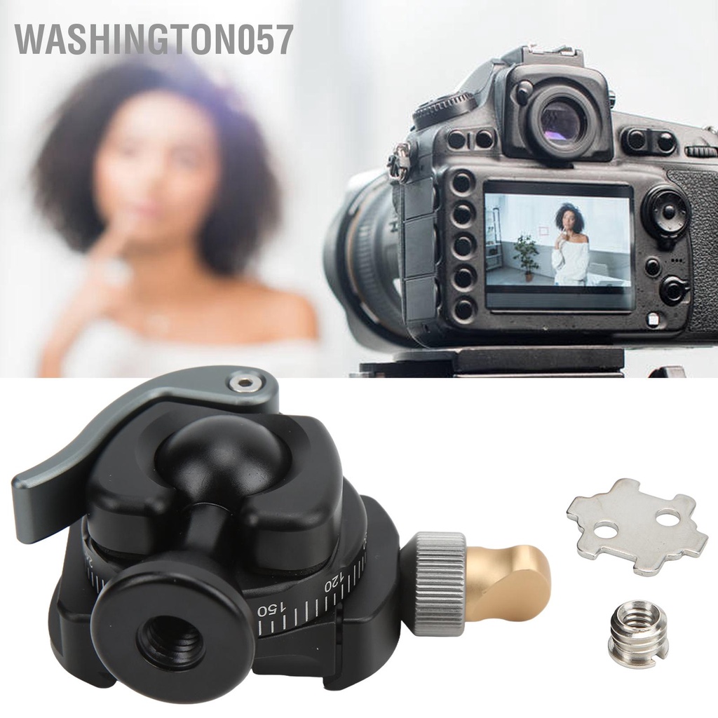 Washington057 Toàn cảnh Đầu bóng đảo ngược Có thể xoay Khả năng chịu lực lớn hình cầu cho điện thoại di động SLR