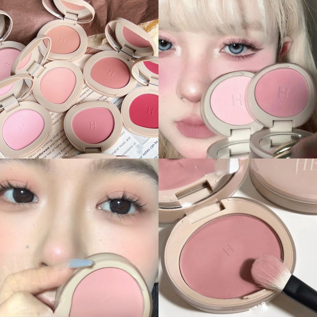 Phấn Má Hồng Đơn Sắc Màu Nude Tự Nhiên Không Bay Phấn