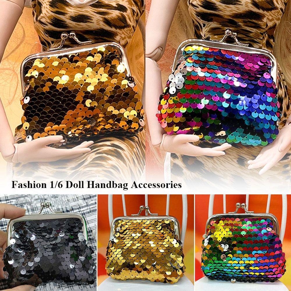 ORIENTLII Túi Da Đeo Chéo Thời Trang Cho Búp Bê Tỷ Lệ 1 / 6